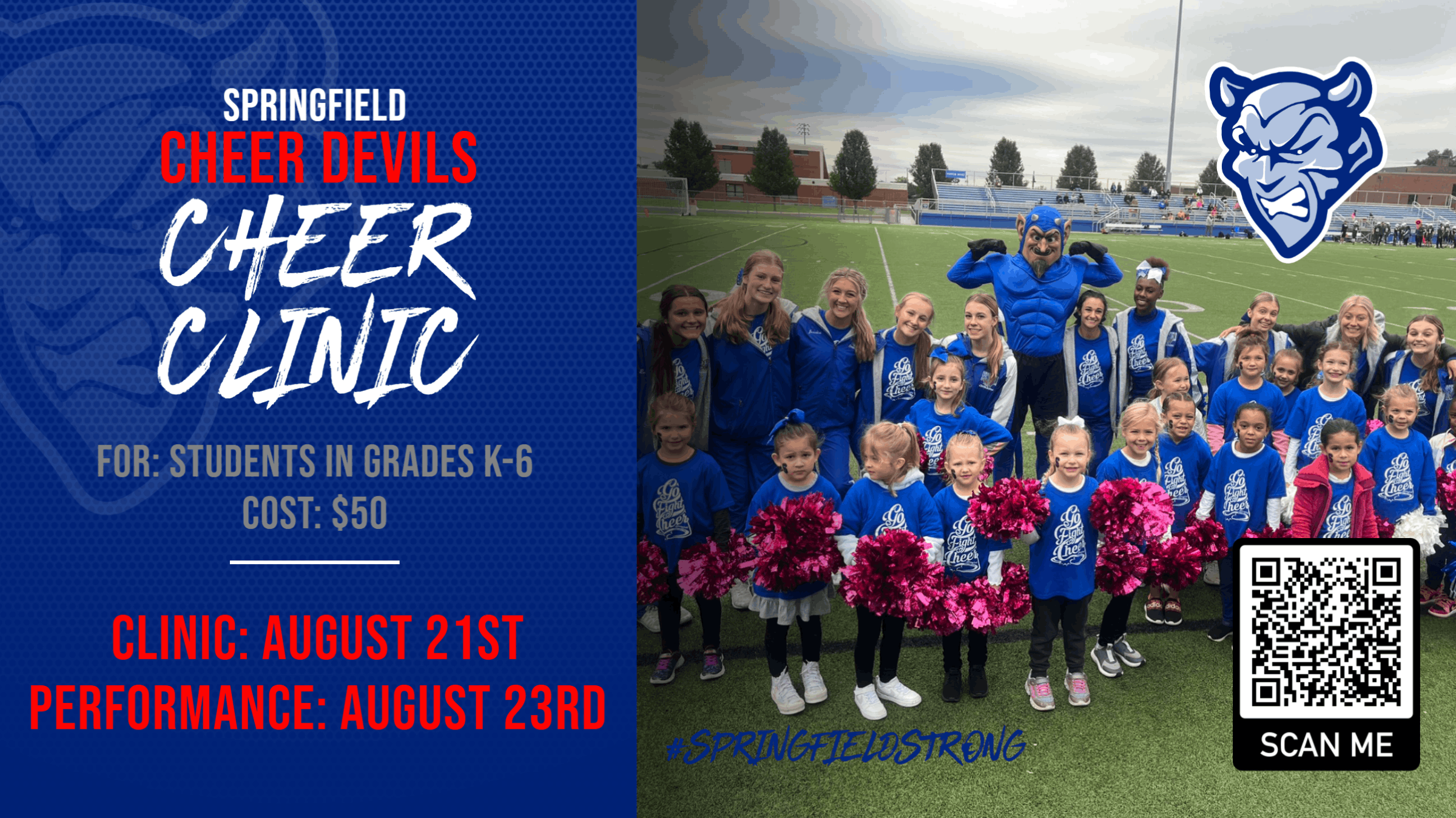 SHS Cheer Devils' Cheer Clinic